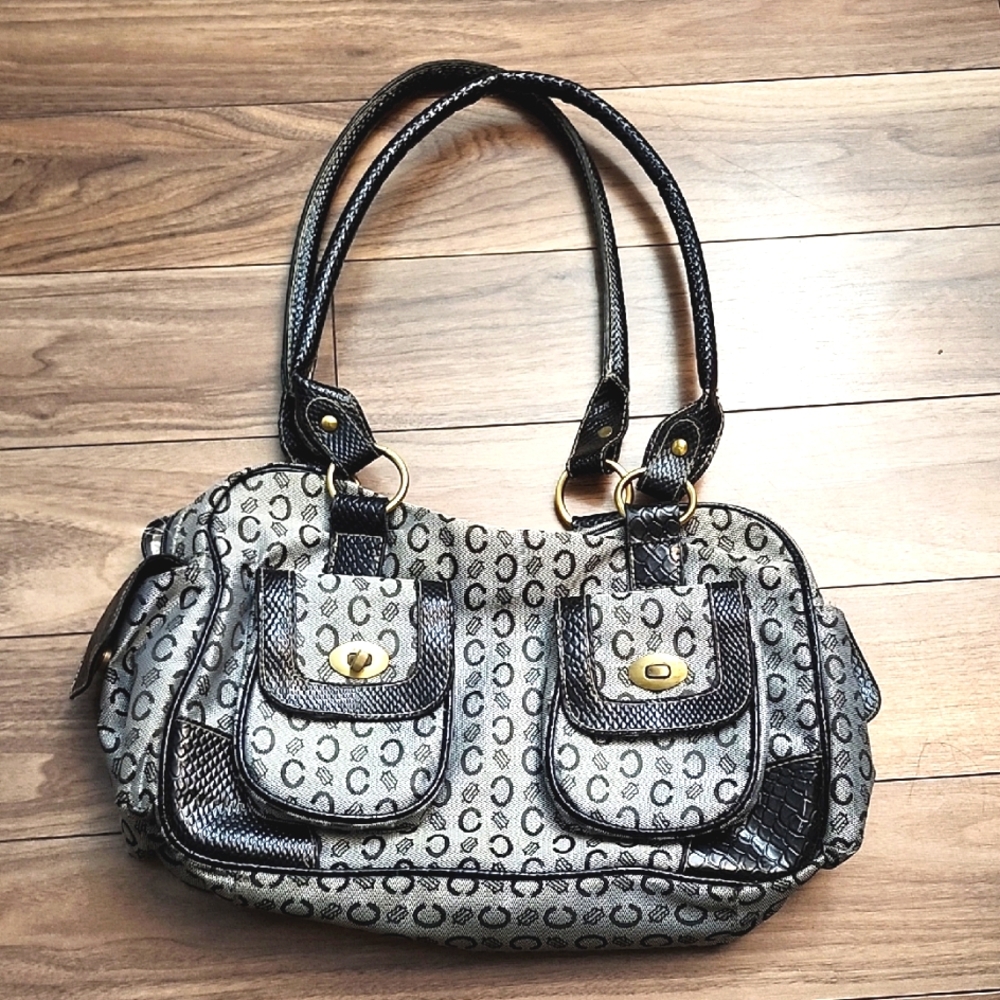 🤩FREE🌟Stylish Black and Gray Shoulder Bag